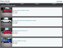 Tablet Screenshot of harpersauto.com